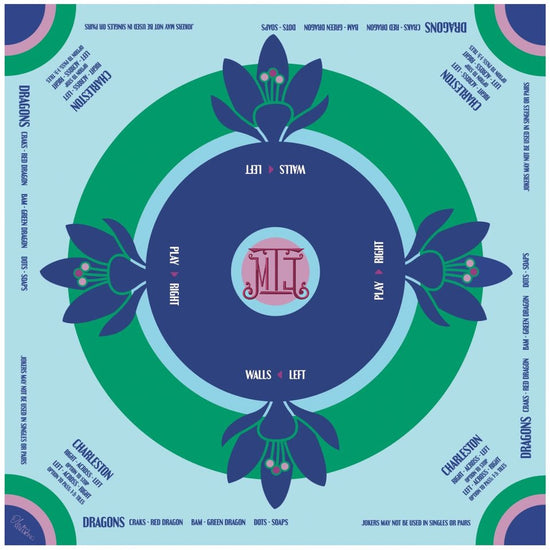 Preppy Soiree Mat - Oh My Mahjong
