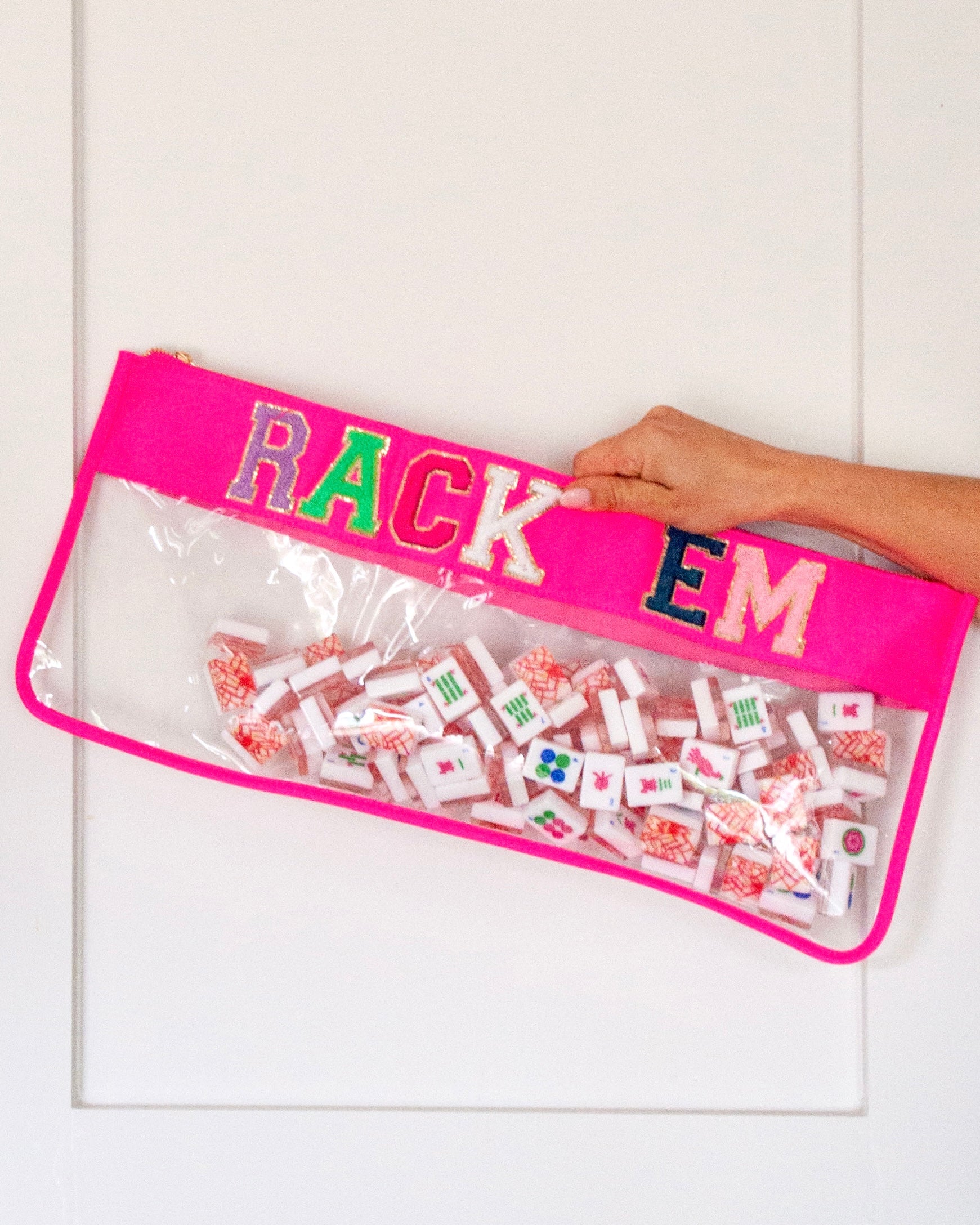 RACK EM Hot Pink - Oh My Mahjong
